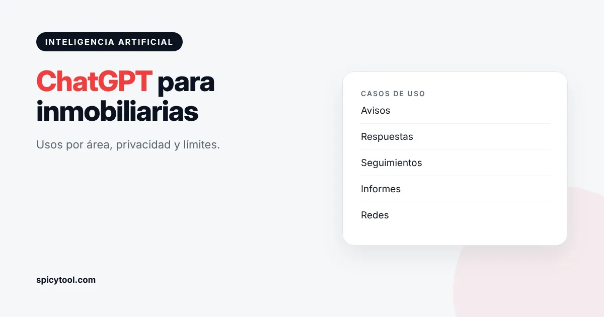 ChatGPT para inmobiliarias usado por un asesor para redactar un aviso de propiedad