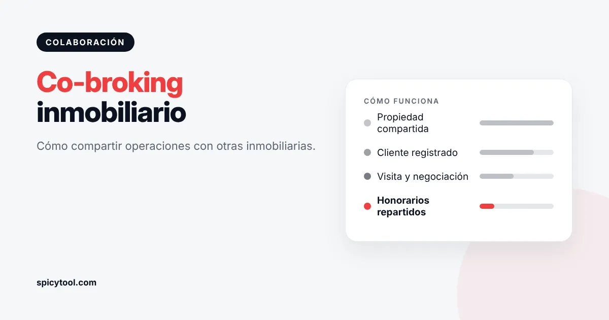 Co-broking entre inmobiliarias