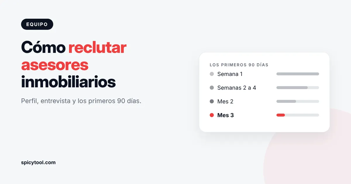 Reclutamiento de asesores inmobiliarios