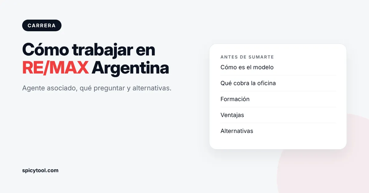 Cómo trabajar en RE/MAX Argentina: agente inmobiliario en una entrevista en una oficina