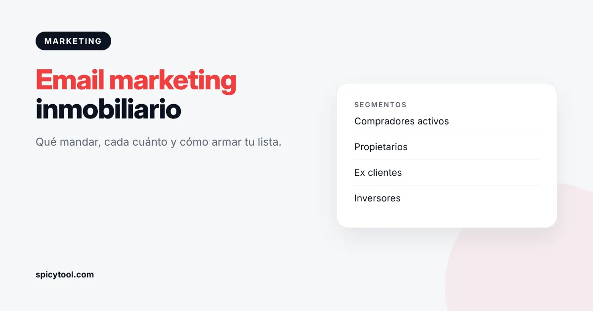 Email marketing para inmobiliarias